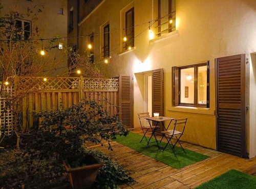 Peaceful apartment with private garden