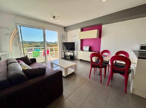 Quiberon : Appartement 2P avec Terrasse et Animaux Acceptés - FR-1-478-32