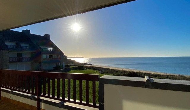 REF 025 Appartement pour six personnes très belle vue mer plage du Fogeo
