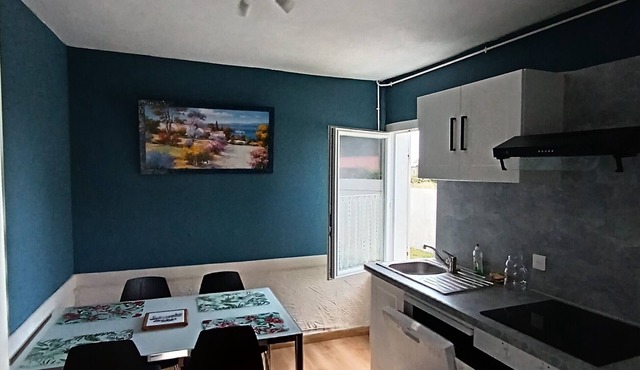 Seaside studio near the beach on the wild coast