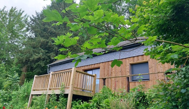 Small chalet-style house on the edge of a forest between Honfleur and Pont audemer.