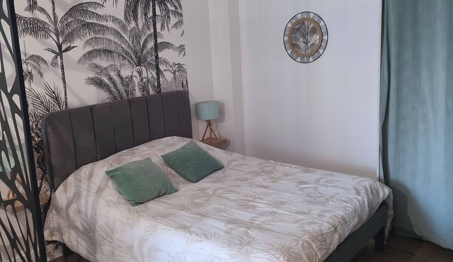 Studio facing the lake, 300 meters from the thermal baths