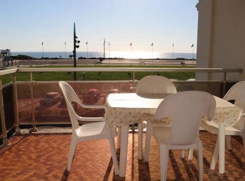 Studio cabine 4 pers. à Biscarrosse Plage, face océan, ménage inclu - FR-1-319-218