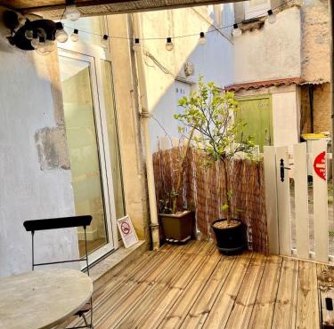 Studio cosy 2 pers, 50m plage, cœur de ville