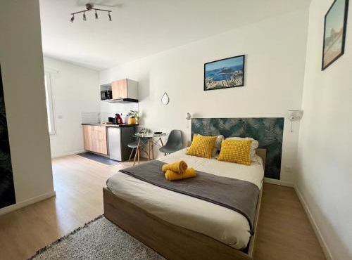 Studio Rio - Confortable avec jardin d'été I proche gare et centre
