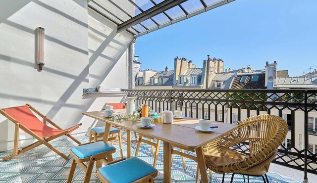Superb Flat With Terrace in the Centre of Paris