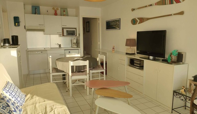 T3 residence with swimming pool view Port Crouesty