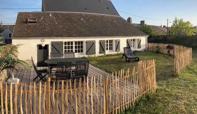 The cottage at 1200m from the sea
