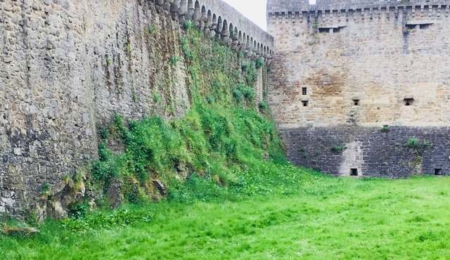The view of Dinan Ramparts