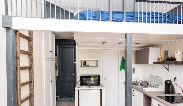 TinyBeach, a seafront studio in Asnelles