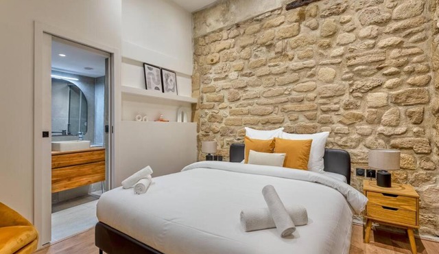 Typical Parisian Apartment in Le Marais#4 pers