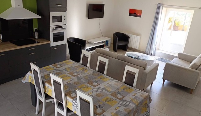 Vacation Rental in Beauvoir with Wi-Fi, Family-Friendly, Pets Welcome