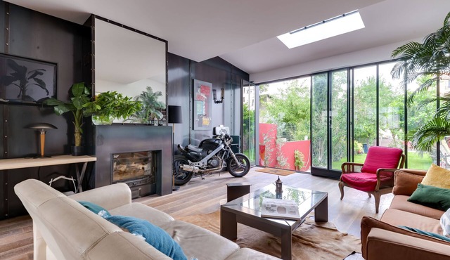 Very pleasant, quiet house with well-exposed garden