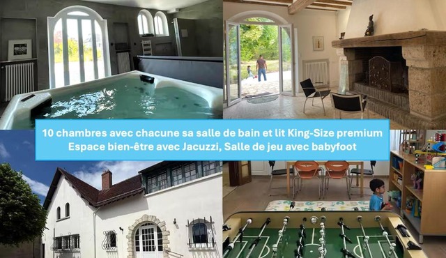 Villa Chateaudine - 10 Suites - SPA jacuzzi