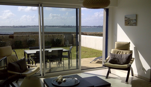 Waterfront house, Gavres, near Quiberon, Morbihan