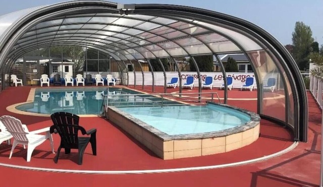 ZEcamping 4* 500m plage piscine couverte chiens acceptés locatif 7m2