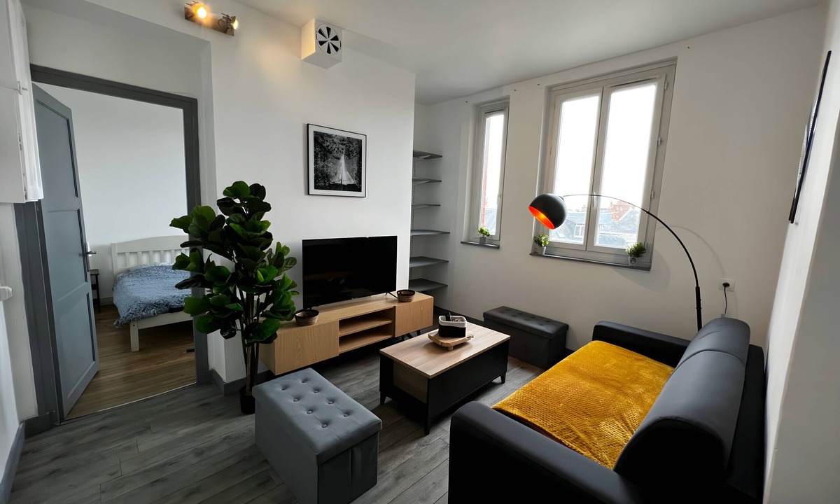Nord - Gare Apartment | Le Manhattan - Gare - Centre - 4p - Rêve au Mans