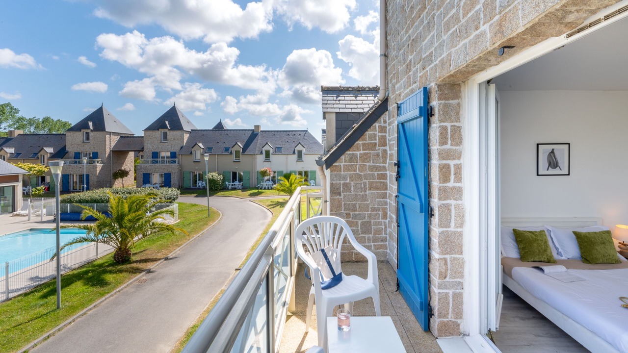 Photo of Patio Balcony in La Guymauviere-La Hulotais-La Bourelais